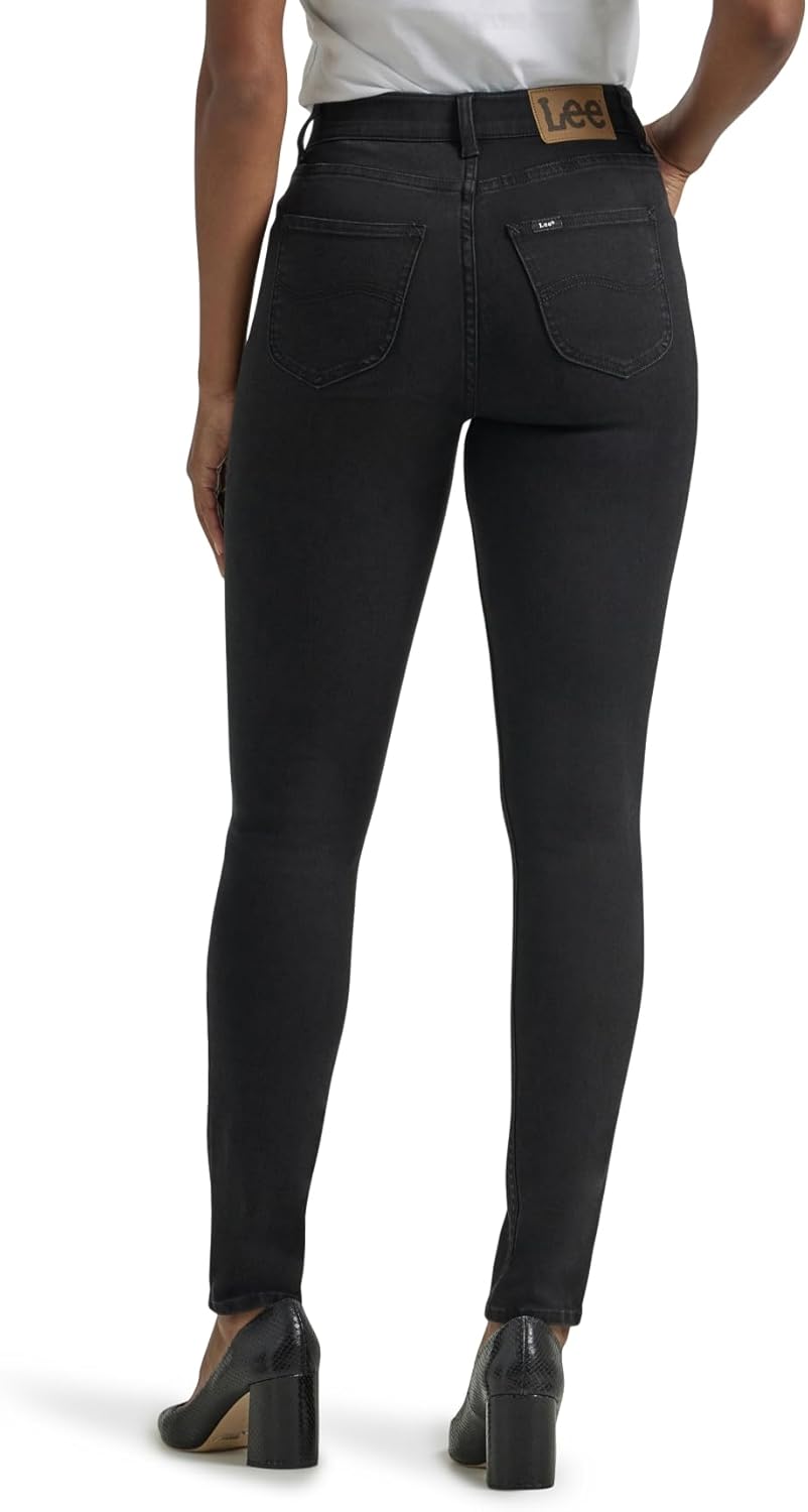 Lee Women's High Rise Skinny Jeans - Image 2