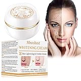 Geeignete Hauttypen - Geeignet für alle Hauttypen, Diese Whitening Cream wirkt auf die Gesicht, das Hände, die Beine, die Achseln, die Schultern, den Po, die inneren Oberschenkel und alle Anderen äußeren Bereichen des Körpers. Dieses natürliche creme verblasst dunkle Flecken / Altersflecken, Hyperpigmentierung, Sonnenflecken, Sommersprossen und Aknenarben.