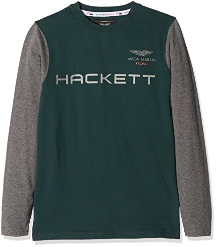 Hackett LS Amr Mlt T Y Maglia a Maniche Lunghe