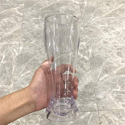 Plastic Pilsner Glasses, 16 Oz Plastic Beer Glasses, Pilsner Beer Glasses, Unbreakable, Dishwasher-Safe, Bpa Free(Set Of 4) #TOP6
