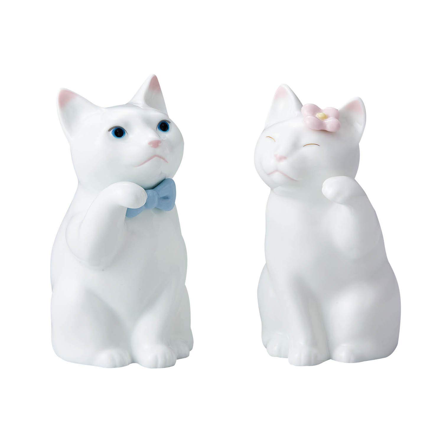 Amazon.co.jp: Noritake ノリタケ 置物 高さ約12cm・幅約6.5cm 招き猫