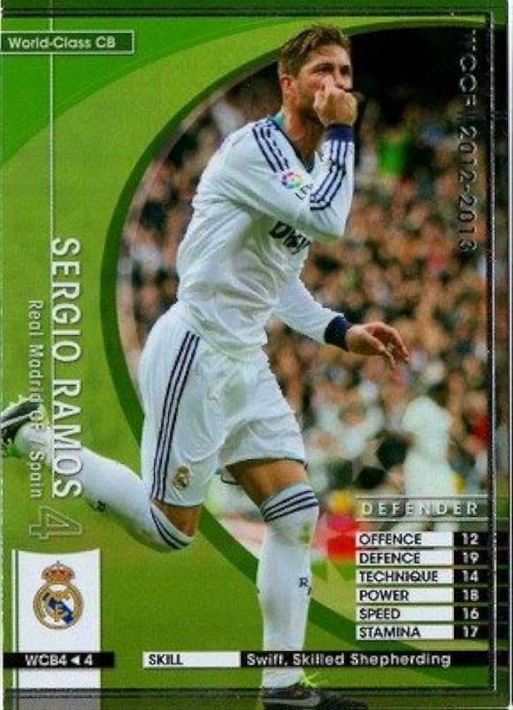 Amazon.co.jp: WCCF/12-13/WCB4/セルヒオ・ラモス : スポーツ