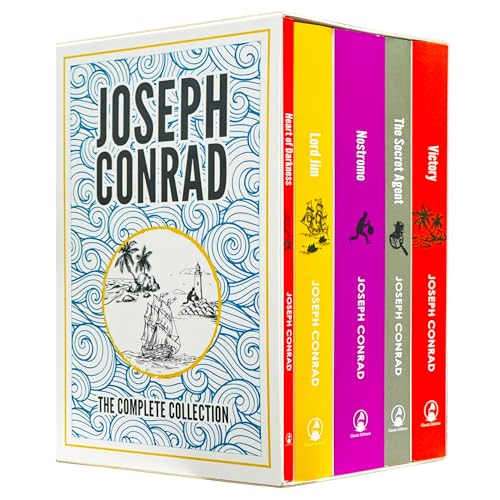 Joseph Conrad: The Complete Collection 5 Books Box Set (Victory, The Secret Agent, Nostromo, Lord Jim, Heart of Darkness)