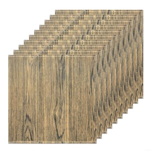 Pegatinas de pared 3D impermeables, 30 paneles de espuma suave para habitaciones de niños, salas de estar y más, fáciles de cortar a medida (C)