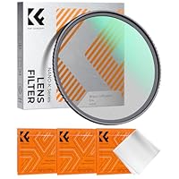 K&F CONCEPT Filter 49mm Black Promist 1/4 aus Optisches Glas mit Multi-Nano-Beschichtung für Videoaufnahmen/Portraitfotografie (Nano-Klear)