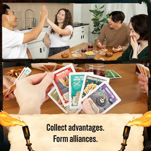 Image of Exploding Kittens Survivor: The Tribe Has Spoken 3-6 Players - Ages 8+ - 30 Minutes to Play - Official Card Game for Survivor Fans - Family Game Night, Card Game