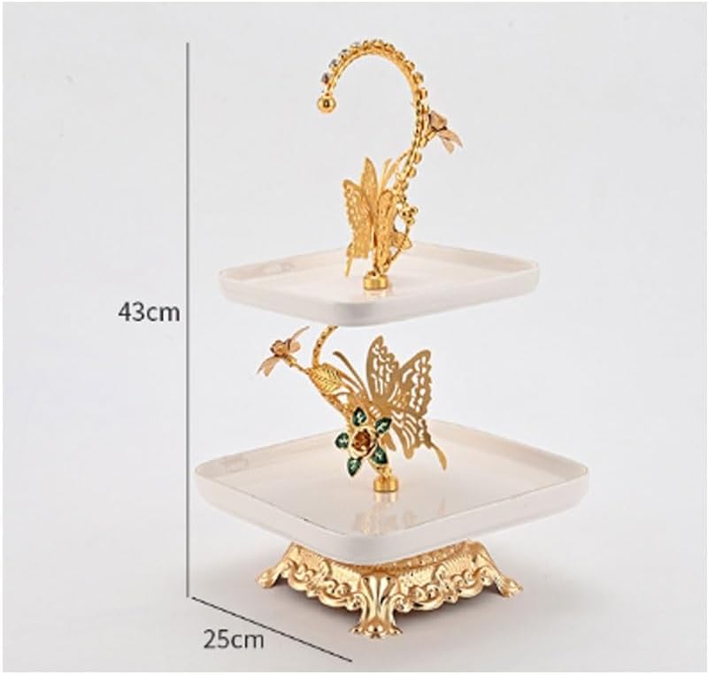 Household Pallet Ornament Dim Sum Dish Retro Lace Fruit Plate