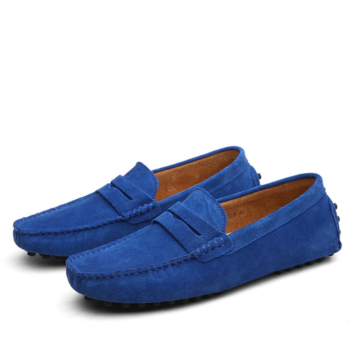 Mocasines cómodos de gamuza para hombre