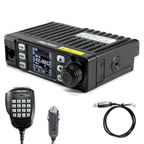 Product Deal AnyTone AT-779UV Mobile Radio 20W Mini Vehicle Transceiver Long Rang Two Way Radio Programming Cable