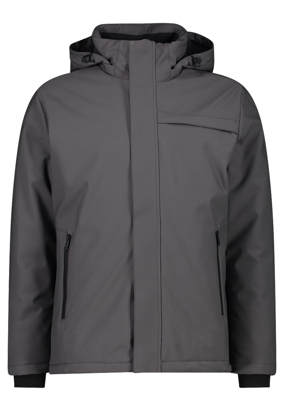 CMP - Man Long Jacket Snaps Hood, Dust, 52