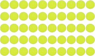 Refill Pack,Round Refill Canister,Easy Reload Canister,Compatible Ammo Bulk Yellow Foam Replacement Refill Pack 50Pcs TPE Round Refill 1.45cm Shooting Ball Game Toy Accessory