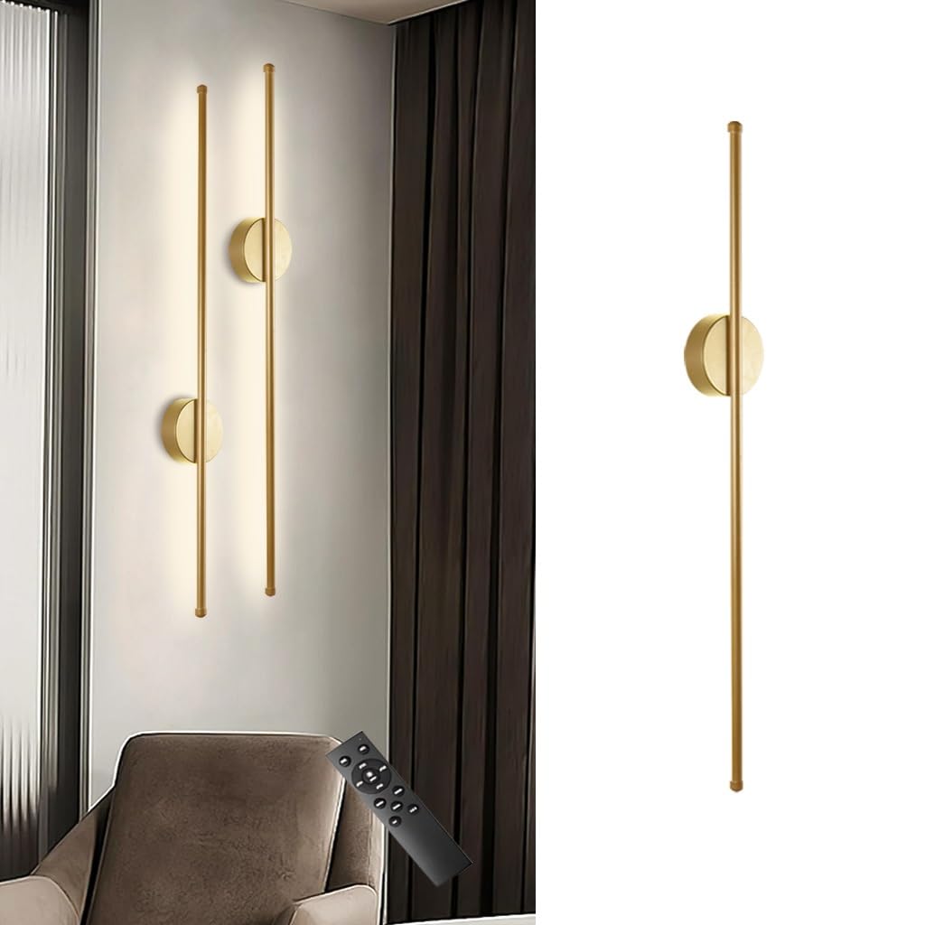 Aplique LED moderno de interior regulable con mando para lampara de salon 8