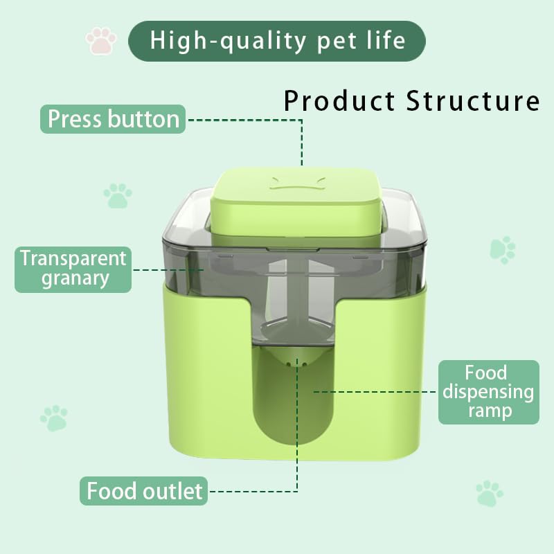 Juguete multifuncional para perros, dispensador de golosinas de gran capacidad, con función de liberación de golosinas, ideal para entrenamiento de coeficiente intelectual y entretenimiento