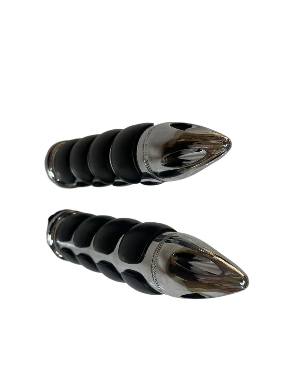 Manopole Per Freni In Gomma Manopole per manubrio antiscivolo in gomma da 1" e 25 mm, adatte per Harley, adatte per Honda, adatte per Kawasaki, adatte per Suzuki, Cross Grip