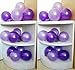 100pcs Dark Purple and Light Purple Balloon Clearance - Latex 10