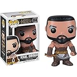 A partir de 17 años. Khal Drogo: Game of Thrones x Funko POP! Vinyl Figure & 1 PET Plastic Graphical Protector Bundle [#004 / 03013 - B]