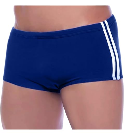 Sunga Boxer Masculina Adulto Confortavel Moda Praia Piscina Nadar Mergulhar Verão Cachoeira (BR, Alfa, P, Regular, Azul)