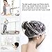 YIZIJIZI 30PCS Disposable Shower Caps, Large Thick Clear Waterproof Shower Cap for Women, large Size 20.5