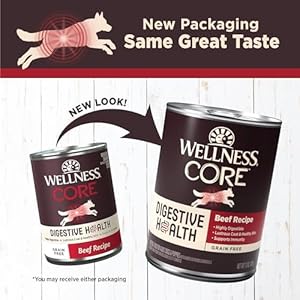 Wellness Core Digestive Health Beef Grain Free Wet Dog Food 13 Ounce Can pack of 12  Cucciolini Doodles Wellness core digestive health beef grain free wet dog food 13 ounce can pack of 12   cucciolini doodles