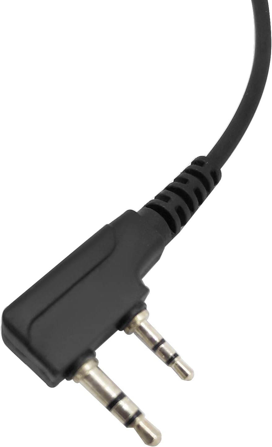 Military-Grade Comtac Headset with NATO Plug Airsoft COMMS kit for MilSim PTT Boom Mic Earpro Integration Electronics Earmuffs for Baofeng Kenwood Retives 2 Pin Walkie Talkies