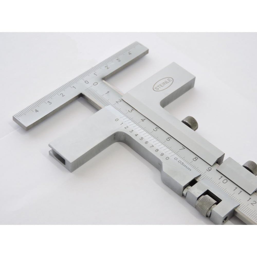 STEINLE 5406 Anreiss Messschieber Anreißmessschieber mit Messbrücke 160 mm