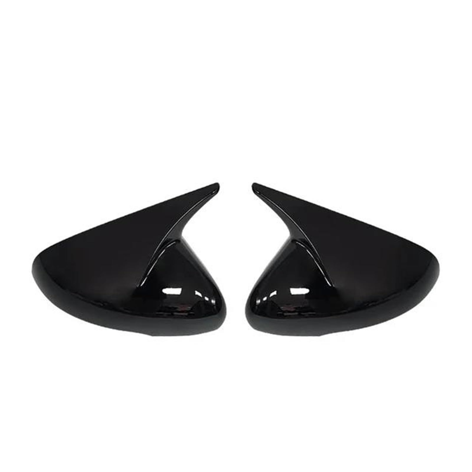 Yeskit Gloss Black For Kia For Stinger 2018-2022 Car Sticker Rearview Side Mirror Cover Wing Cap Exterior Case Trim Accessories(Gloss Black)