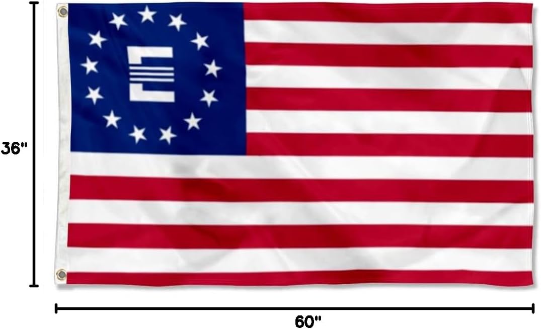 Enclave American Flag E Banner America Flag Banner Outdoor Indoor Decoration Flag 3x5Feet Double Stitched Polyester with Brass Grommets - Image 6