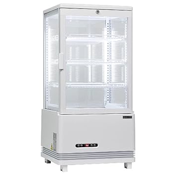 Amazon | レマコム 4面ガラス冷蔵ショーケース フォーシーズン