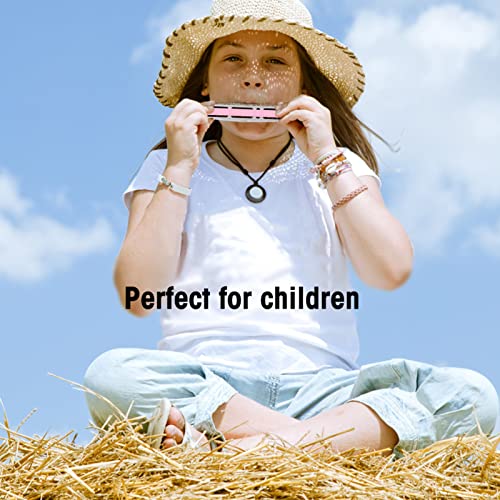 Harmonica pour Enfants, 24 Trous clé de C Métal Harmonica Bouche Orgue Enfants Jouet Harmonicas (Rose) - Les Beatles, Paul McCartney, John Lennon, RIngo Starr, George Harrison Harmonica pour Enfants, 24 Trous clé de C Métal Harmonica Bouche Orgue Enfants Jouet Harmonicas (Rose) – Image 6