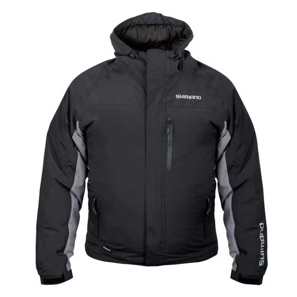 Rain Jacket Padded Shimano noire taille L pour cyclisme - 2