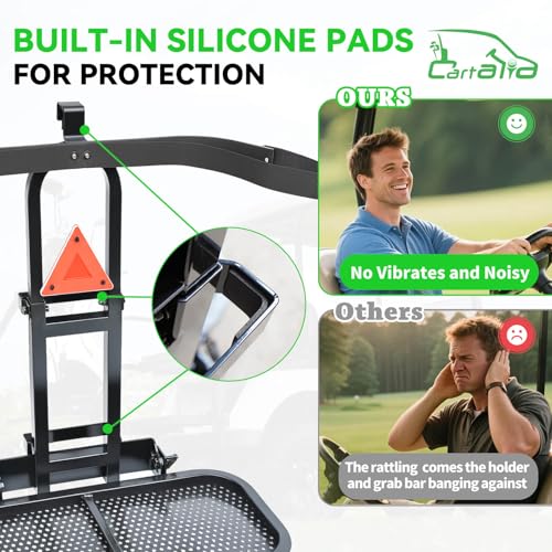 Support de sac de golf en métal amélioré résolvant le manque d'espace - 7