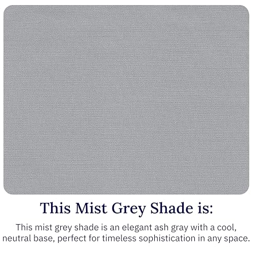 California Design Den California King Sheet Set - 100% Cotton, 600 Thread Count Deep Pocket Cal King Sheet Set, Luxury Hotel-Quality Sheets with Soft Sateen Weave - Mist Grey