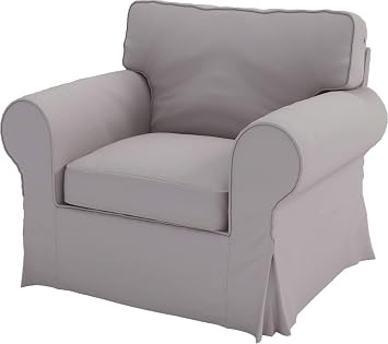 Polyester Flax Ektorp Chair Cover Compatible with IKEA Armchair Slipcover