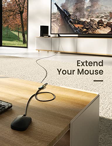 Ainope 2 Pack 20Ft+20Ft Usb Extension Cable Type A Male To Female Usb 3.0 Extension Cord High Data Transfer Compatible With Webcam,Game Pad, Usb Keyboard, Flash Drive, Hard Drive, Printer #TOP4