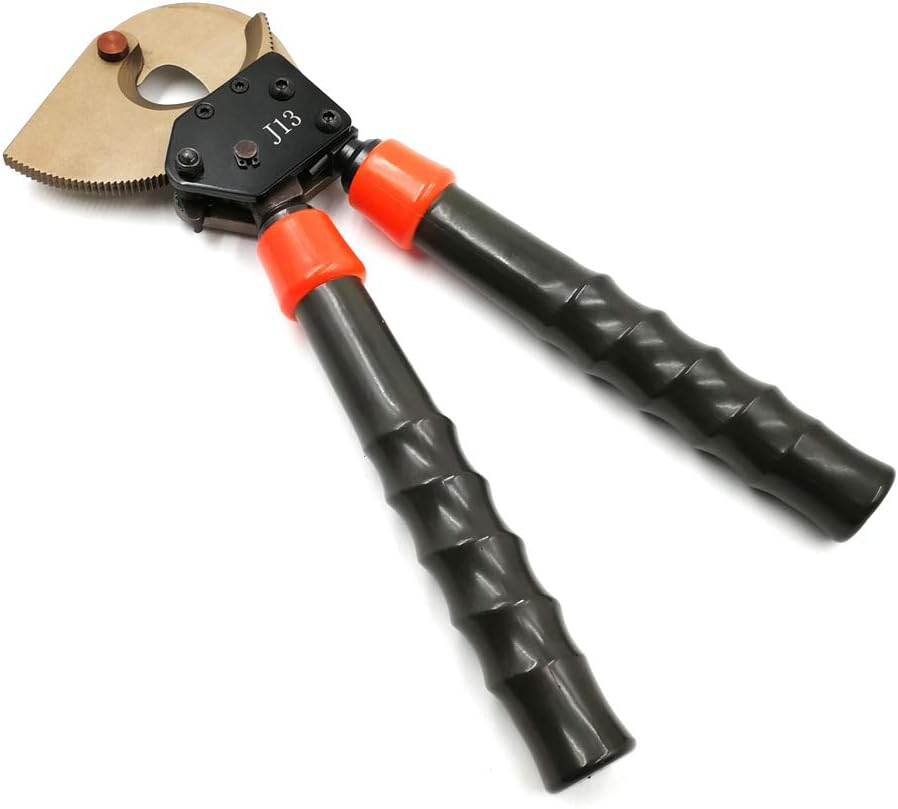 XJ-13 Mechanical Cable Cutter Wire Cutter For Cutting ACSR Max Dia.30mm Steel Stranded Wire Max 150mm2 Ratchet Cable Cutter