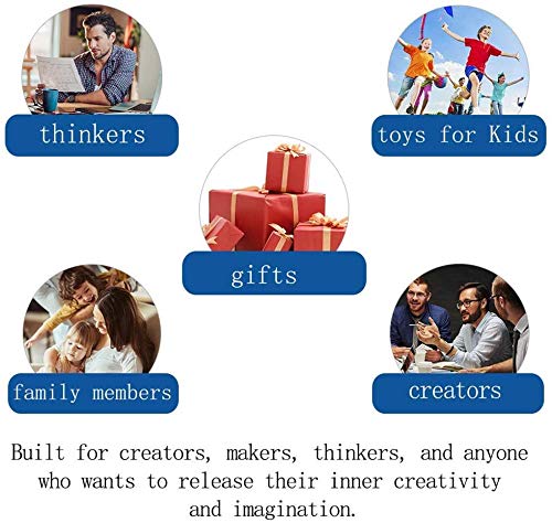 Kinetic Desk Toys, Desktop Motion Toys, Full Body Optical Illusion Fidget Spinner Ball, Gifts for Men,Women, & Kids Pressure Reduction Toys Gifts