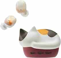 NEKO HP-C28BT 完全ワイヤレスイヤホン ねこ、かわいい」がイヤホンに 猫をモチーフにした完全