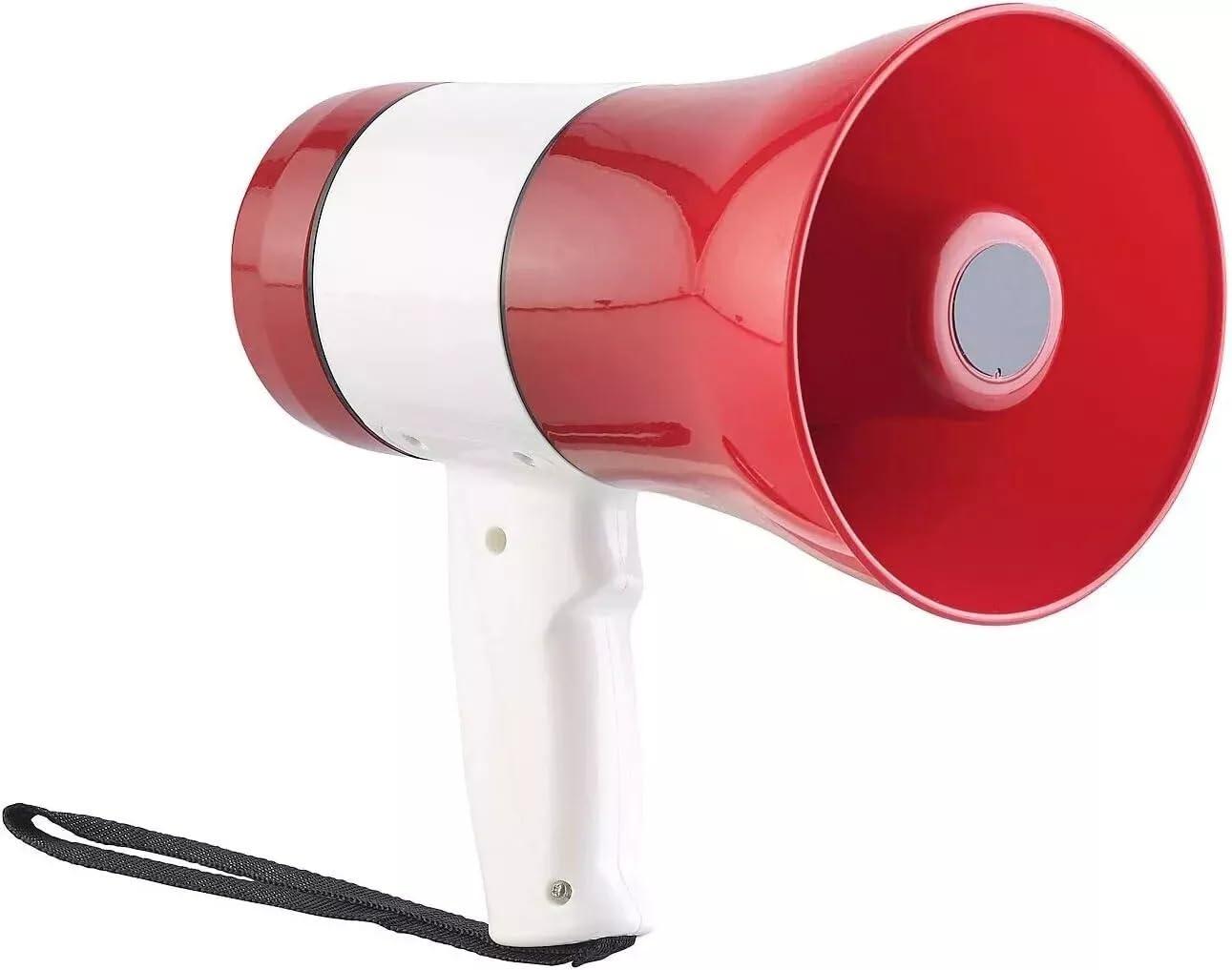 Generico MEGAFONO PRO Portatile E Ricaricabile USB 500MT da 20W con REGISTRATORE VOCALE