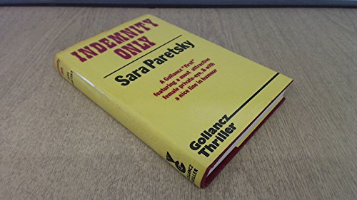 Indemnity Only 0575031093 Book Cover