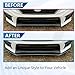 ECOTRIC Front Bumper Lip Spoiler Compatible with 2015-2021 Subaru Impreza WRX & STI Lower Splitter Finisher Under Chin Spoiler - Carbon Fiber Look
