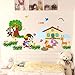 Produktbild Creative Fairy Tale Wall Painting in Children's Room Bedroom,Little Red Riding Hood,large