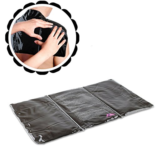 Premium Large Clay Ice Pack for Back or Shoulder Pain Relief (21” x 12”) by FOMI Care | Reusable, Cold Therapy Full Back Oversized Wrap and Compress | Freezable | Dual Use - Weighted Lap Pad
