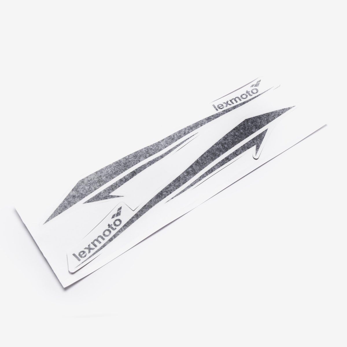 Lexmoto Black Front Left/Right Sticker Set Compatible With Ap1 Euro 5 Cl125t-V2-E5, Compatible With Taro Alex V2 Cl125t-V2