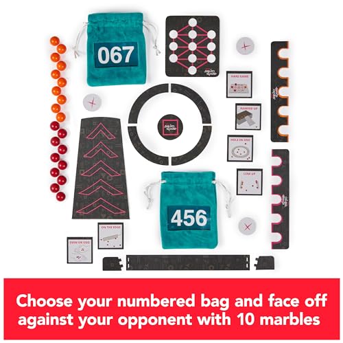 Netflix Squid Game Marbles 2-Player Game Inspired by The Show | Adult Games | Fun Games | Family Games | Party Games | Games for Adults & Teens 18+