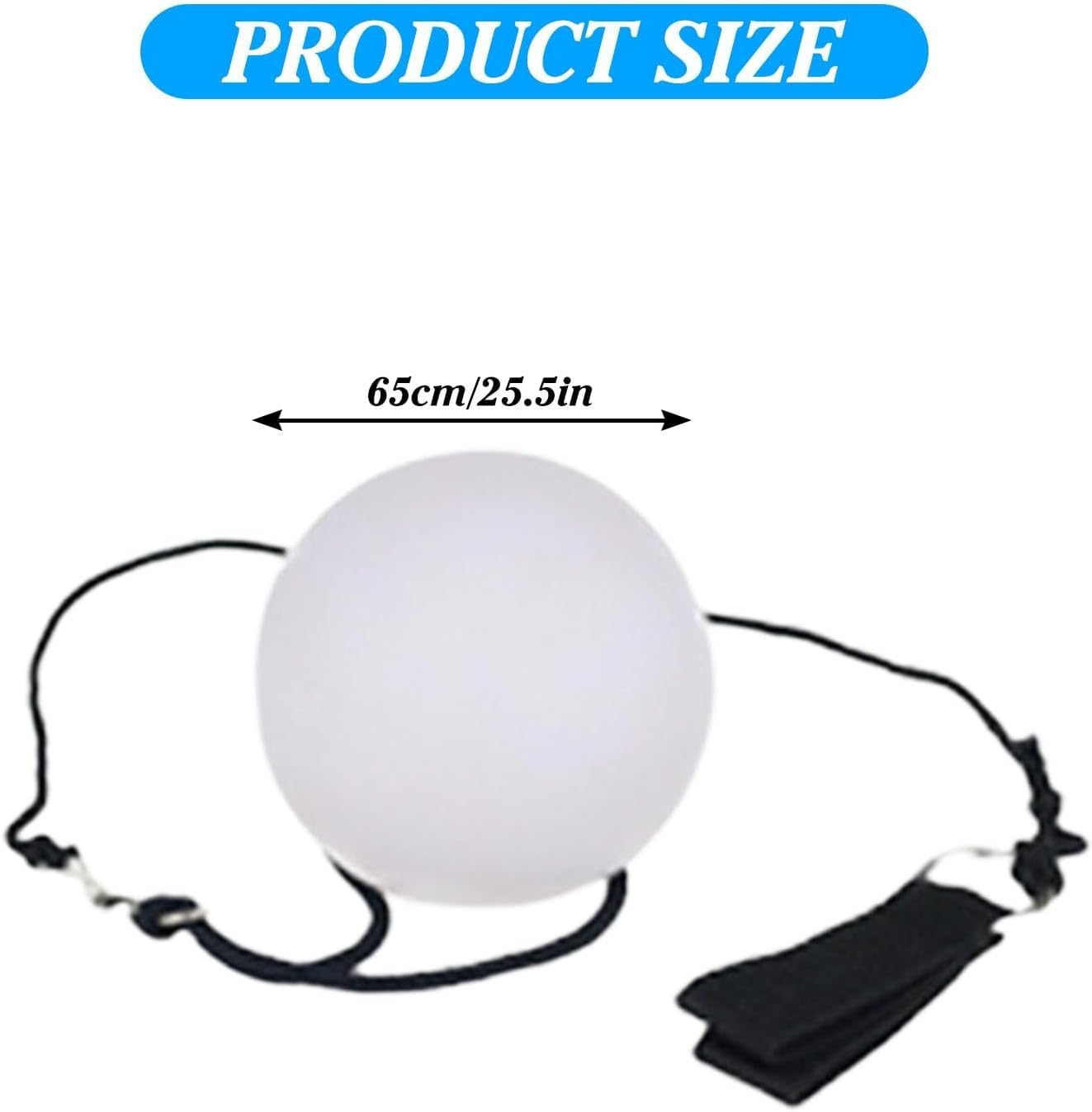 Piłki LED Poi, zestaw 3 kulek LED Glow Poi z efektem stroboskopowym, ulepszone diody LED Poi dla początkujących i profesjonalistów, piłeczki do żonglowania POI z regulowanymi podwójnymi pętlami