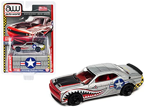 Miniature Challenger Hellcat 1/64 Auto World CP7940 cadeau idéal passionné