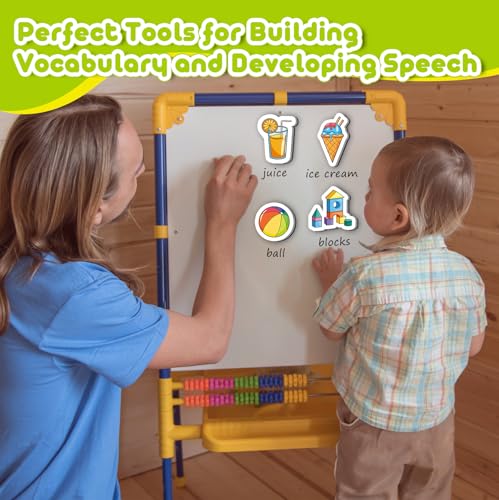 Smarlearnio SMAR007 50 First Words Fridge Magnets For Kids, Refrigerator Magnets thumb #6