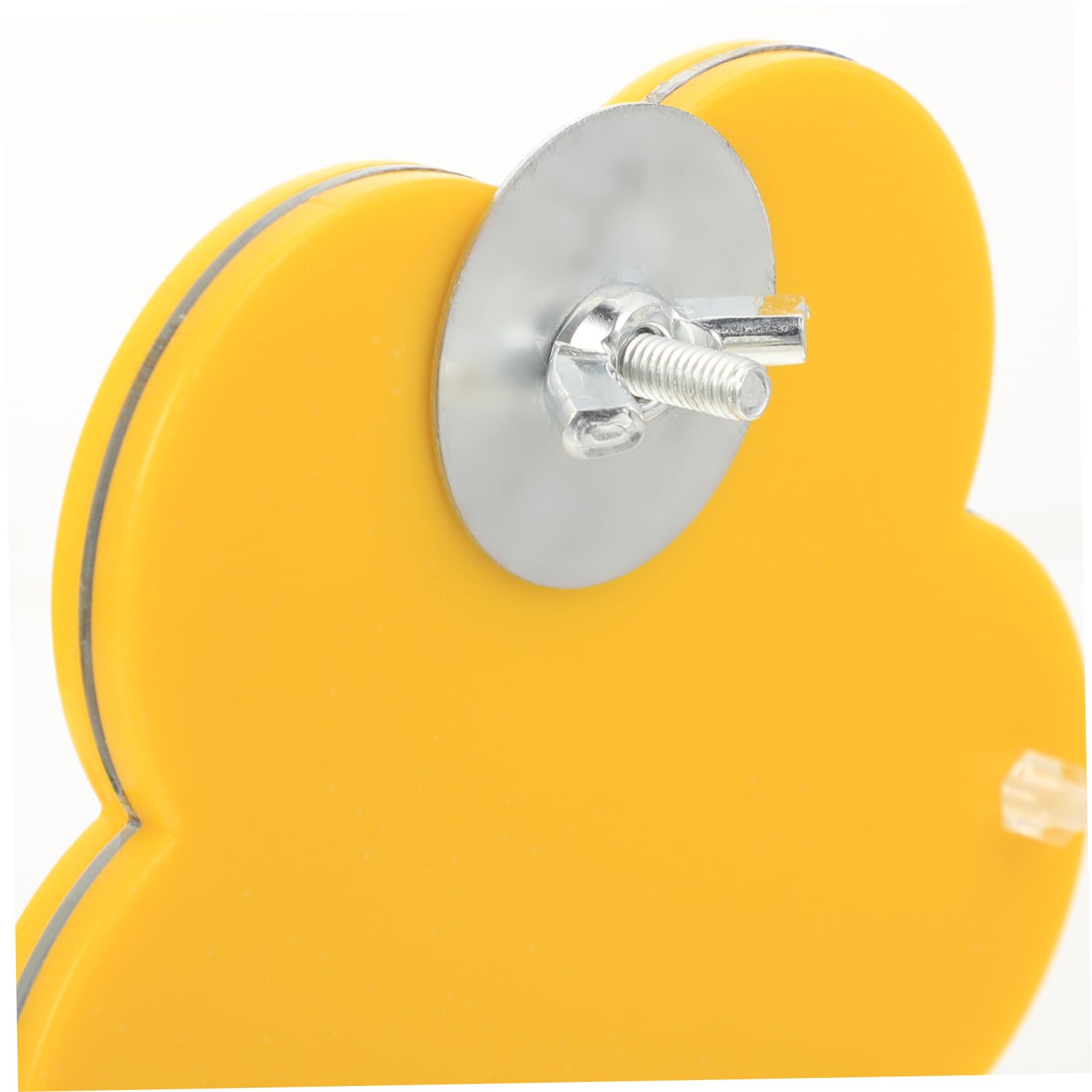 BESPORTBLE 5piezas Espejo Interactivo De Acrílico para Aves Juguete Educativo para Entrenamiento De Loros para y Decorar Jaulas De Aves