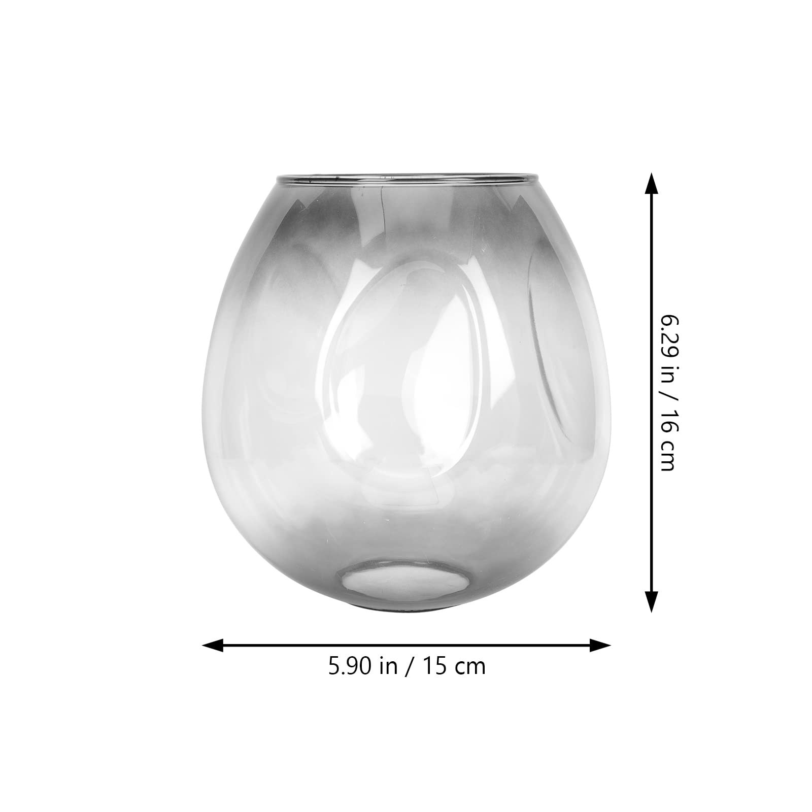 ibasenice Glass Chandelier Lampshade - Lamp Shade Accessory Floor Shade Versatile Glass Shade Light Accessory Clear Chandelier - Image 4