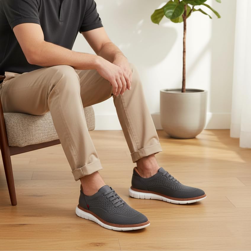 Image of Marc Joseph New York Mens Edison Street Oxford (Hands Free Technology)